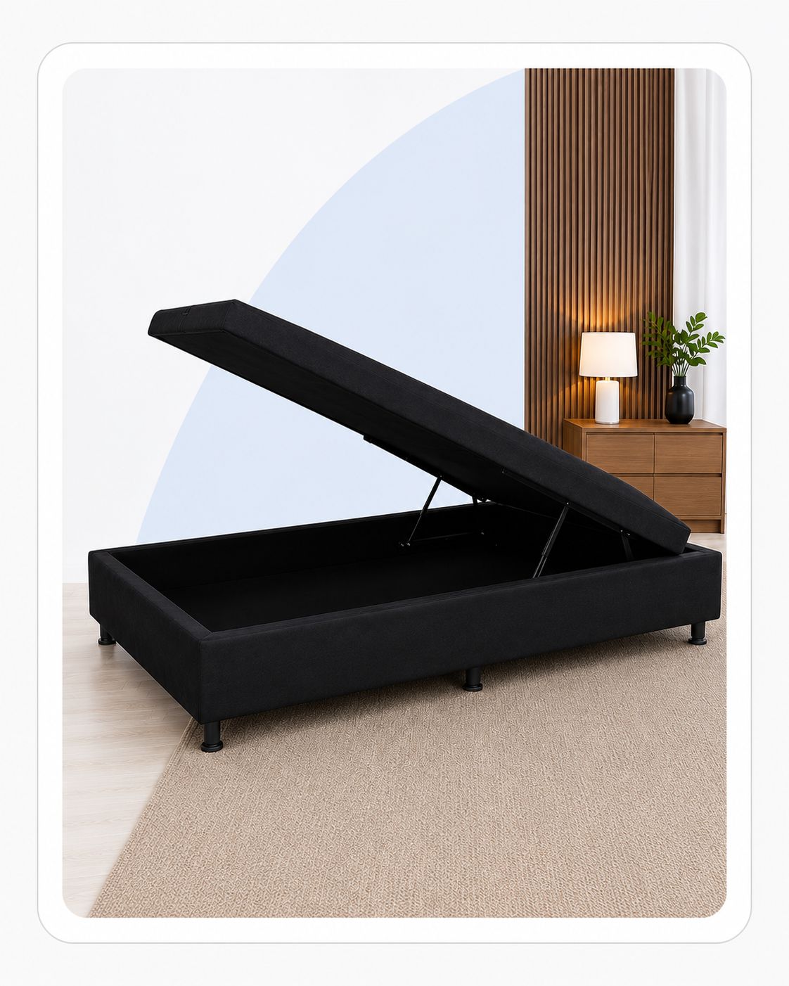 Base Cama Baul Gama Estandar
